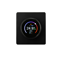 Терморегулятор ROUND Wi-Fi с/у оникс KRANZ KR-78-0728-3