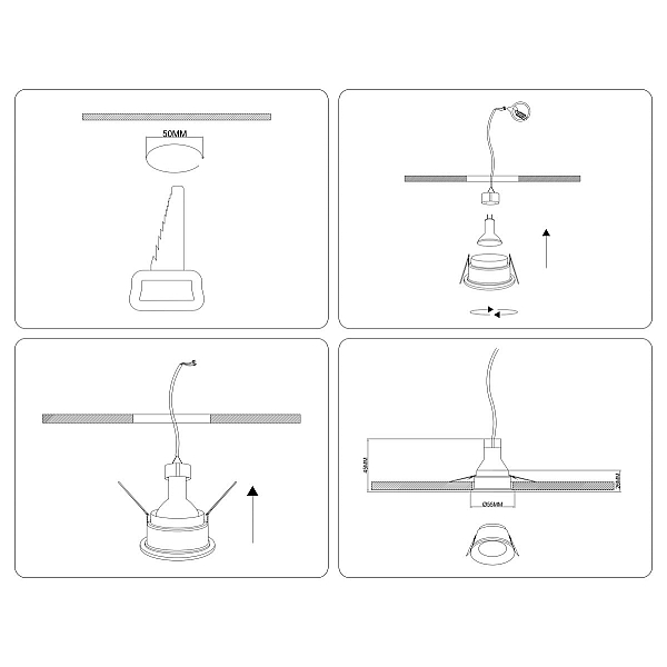 Точечный светильник Ambrella Light Techno Spot TS51810