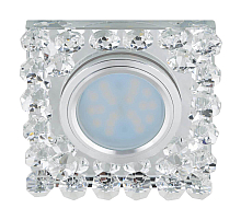 Встраиваемый светильник Fametto Luciole DLS-L131 GU5.3 Chrome/Clear
