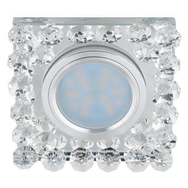 Встраиваемый светильник Fametto Luciole DLS-L131 GU5.3 Chrome/Clear