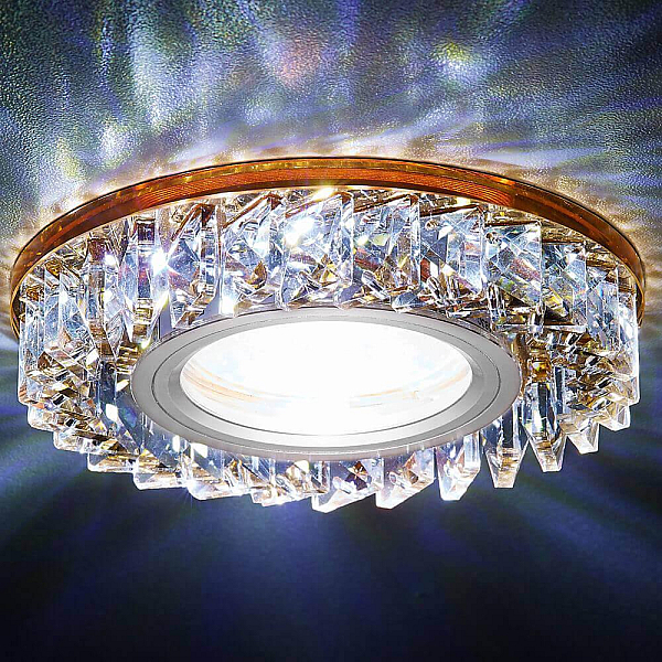 Встраиваемый светодиодный светильник Ambrella light Led S255 BK