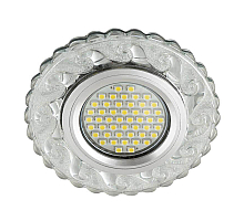 Встраиваемый светильник Fametto Luciole DLS-L139 Gu5.3 Glassy/Clear