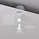 Встраиваемый светильник Denkirs Inviz DK2080-WH