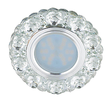 Встраиваемый светильник Fametto Luciole DLS-L129 GU5.3 Chrome/Clear