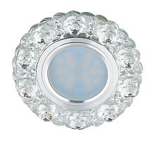 Встраиваемый светильник Fametto Luciole DLS-L129 GU5.3 Chrome/Clear