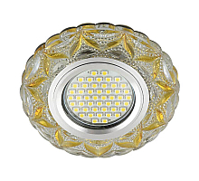 Встраиваемый светильник Fametto Luciole DLS-L149 Gu5.3 Glassy/Light Gold