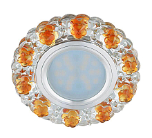 Встраиваемый светильник Fametto Luciole DLS-L129 GU5.3 Chrome/Gold