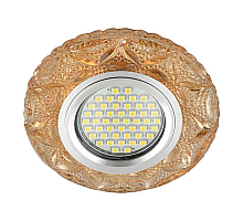 Встраиваемый светильник Fametto Luciole DLS-L149 Gu5.3 Glassy/Tea