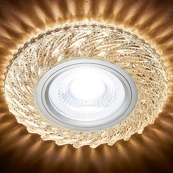 Встраиваемый светодиодный светильник Ambrella light Led S295 CH/RG
