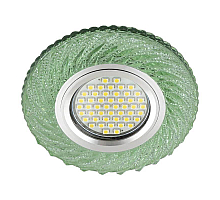 Встраиваемый светильник Fametto Luciole DLS-L137 Gu5.3 Glassy/Green