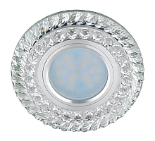 Встраиваемый светильник Fametto Luciole DLS-L132 GU5.3 Chrome/Clear