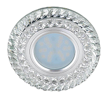 Встраиваемый светильник Fametto Luciole DLS-L132 GU5.3 Chrome/Clear