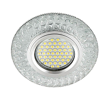 Встраиваемый светильник Fametto Luciole DLS-L144 Gu5.3 Glassy/Clear