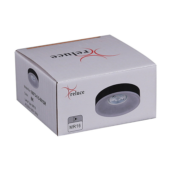 Точечный светильник Reluce 16073-9.5-001QR MR16 BK