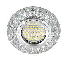 Встраиваемый светильник Fametto Luciole DLS-L151 Gu5.3 Glassy/Clear