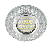 Встраиваемый светильник Fametto Luciole DLS-L151 Gu5.3 Glassy/Clear