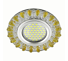 Встраиваемый светильник Fametto Luciole DLS-L148 Gu5.3 Glassy/Gold