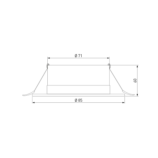 Точечный светильник Elektrostandard 35128/U черный 4690389219375 a072073