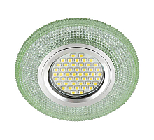 Встраиваемый светильник Fametto Luciole DLS-L142 Gu5.3 Glassy/Green