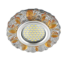 Встраиваемый светильник Fametto Luciole Dls-L136 Gu5.3 Glassy/Gold