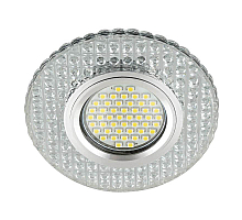 Встраиваемый светильник Fametto Luciole DLS-L143 Gu5.3 Glassy/Clear