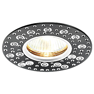 Встраиваемый светильник Ambrella Light Classic A801 BK/AL