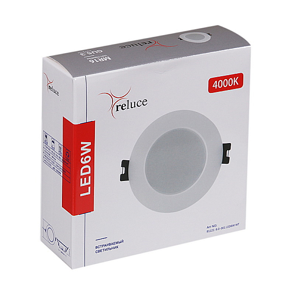 Точечный светильник Reluce 81121-9.0-001 LED6W WT