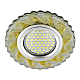 Встраиваемый светильник Fametto Luciole DLS-L139 Gu5.3 Glassy/Gold