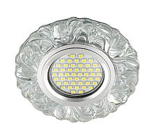 Встраиваемый светильник Fametto Luciole Dls-L136 Gu5.3 Glassy/Clear