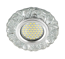 Встраиваемый светильник Fametto Luciole Dls-L136 Gu5.3 Glassy/Clear