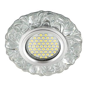 Встраиваемый светильник Fametto Luciole Dls-L136 Gu5.3 Glassy/Clear