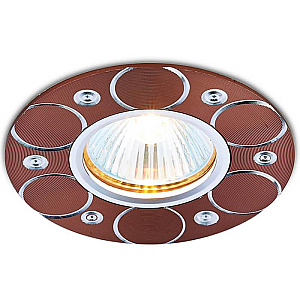 Встраиваемый светильник Ambrella Light Alum A808 AL/BR