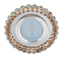 Встраиваемый светильник Fametto Luciole DLS-L133 GU5.3 Chrome/Champagne