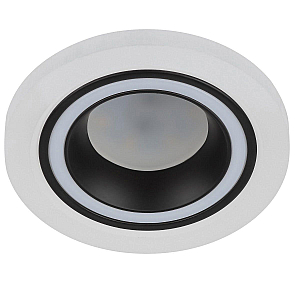 Встраиваемый светильник Эра DK90 WH/BK Б0054359
