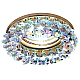 Встраиваемый светильник Ambrella light Crystal K206 MULTI/G