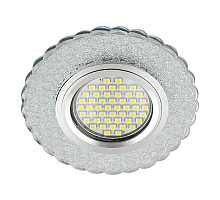 Встраиваемый светильник Fametto Luciole DLS-L140 Gu5.3 Glassy/Clear
