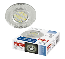 Встраиваемый светильник Fametto Luciole DLS-L152 GU5.3 GLASSY/CLEAR 3D