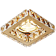 Встраиваемый светильник Ambrella light Crystal K110 CL/G