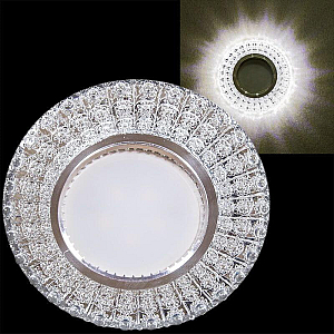 Встраиваемый светильник Reluce 16746-9.0-001CN MR16+LED3W CL