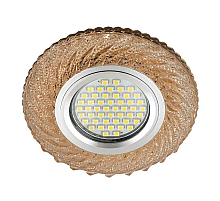Встраиваемый светильник Fametto Luciole DLS-L137 Gu5.3 Glassy/Tea