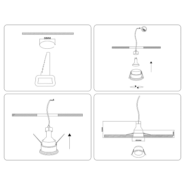 Точечный светильник Ambrella Light Techno Spot TS51814