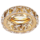 Встраиваемый светильник Ambrella light Crystal K112 CL/G