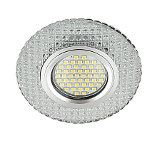 Встраиваемый светильник Fametto Luciole DLS-L135 Gu5.3 Glassy/Clear