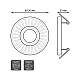 Встраиваемый светильник Gauss Backlight BL135