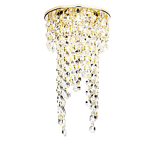 Встраиваемый светильник Ambrella Light K2071 G/CL