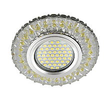 Встраиваемый светильник Fametto Luciole DLS-L138 Gu5.3 Glassy/Gold