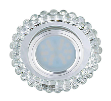 Встраиваемый светильник Fametto Luciole DLS-L133 GU5.3 Chrome/Clear