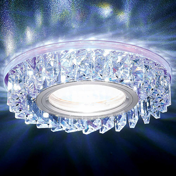 Встраиваемый светодиодный светильник Ambrella light Led S255 CH/M
