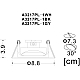 Встраиваемый светильник Arte Lamp A3217PL-1BK