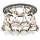 Встраиваемый светильник Ambrella light Crystal K2051 CH/CL
